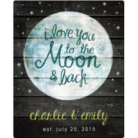 Personalized I Love You To The Moon and Back Canvas Available In Multiple Sizes   555106716